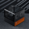 Gabinete Jonsbo V12 Black - Vidro Panoramico 270° - Madeira Nogueira - Matx