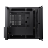 Gabinete Jonsbo V12 Black - Vidro Panoramico 270° - Madeira Nogueira - Matx