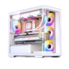 Gabinete Gamer Aquario Premium - Jonsbo D300 White - Branco