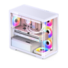 Gabinete Gamer Aquario Premium - Jonsbo D300 White - Branco