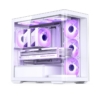 Gabinete Gamer Aquario Premium - Jonsbo D300 White - Branco