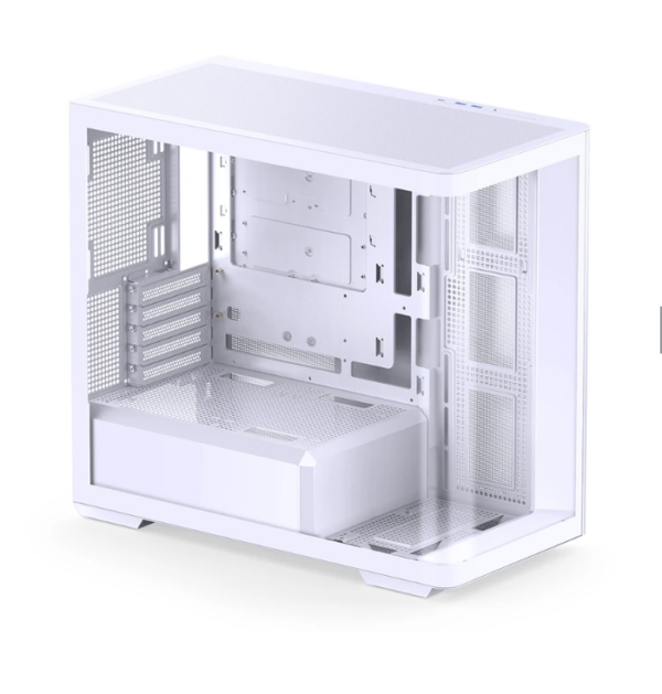 Gabinete Gamer Aquario Premium - Jonsbo D300 White - Branco