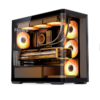 Gabinete Gamer Aquario Premium - Jonsbo D300 Black - Preto
