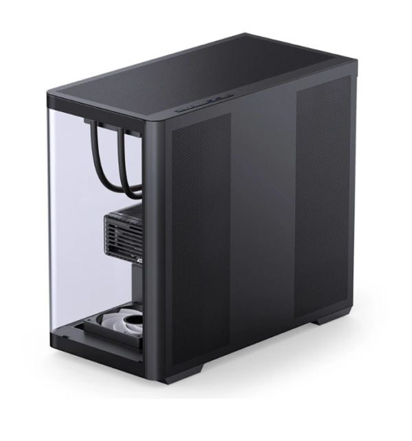 Gabinete Gamer Aquario Premium - Jonsbo D300 Black - Preto