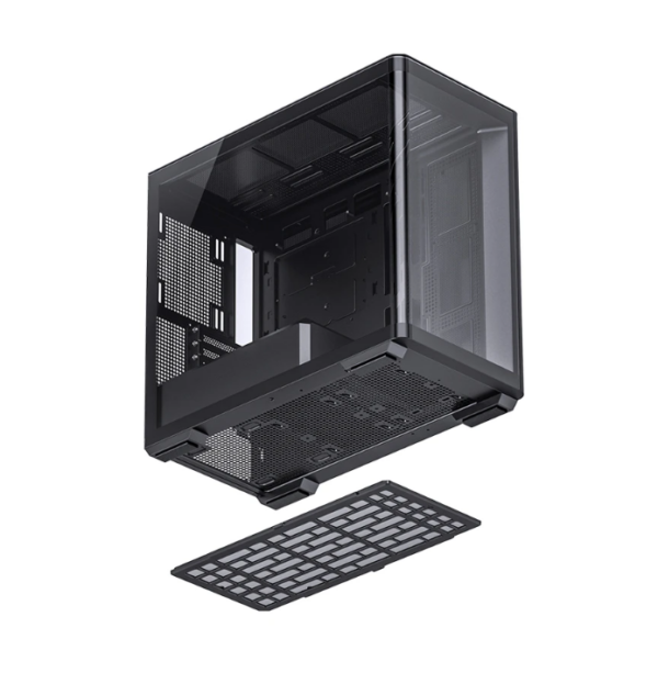 Gabinete Gamer Aquario Premium - Jonsbo D300 Black - Preto