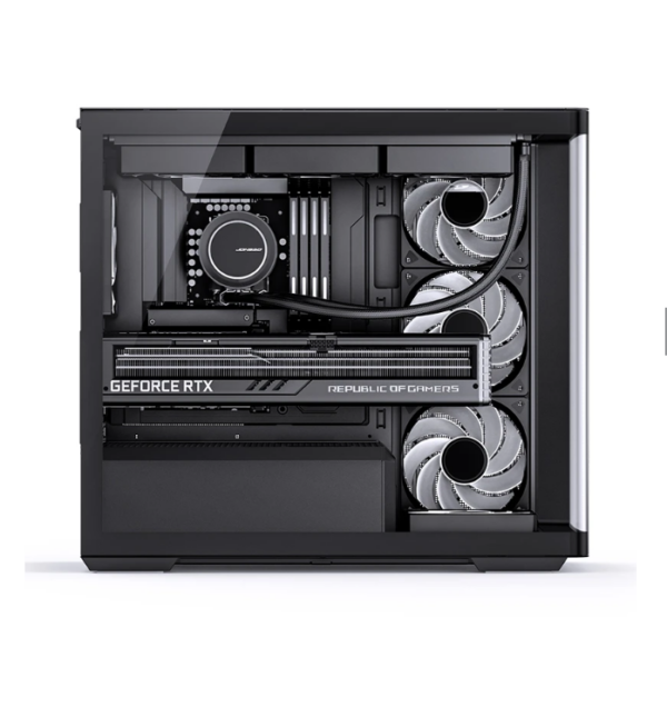 Gabinete Gamer Aquario Premium - Jonsbo D300 Black - Preto