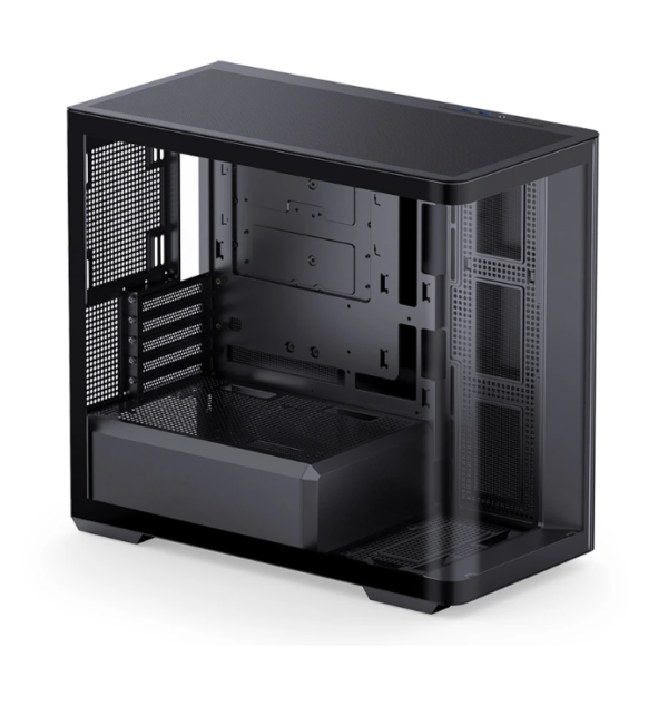 Gabinete Gamer Aquario Premium - Jonsbo D300 Black - Preto