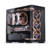 Gabinete Gamer Aquario Premium - Jonsbo D300 Black - Preto