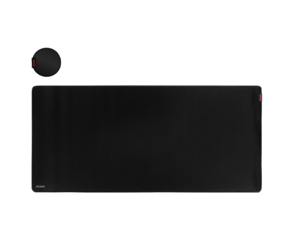 Mouse Pad Colors Black Extended - Estilo Speed Preto - 900X420mm