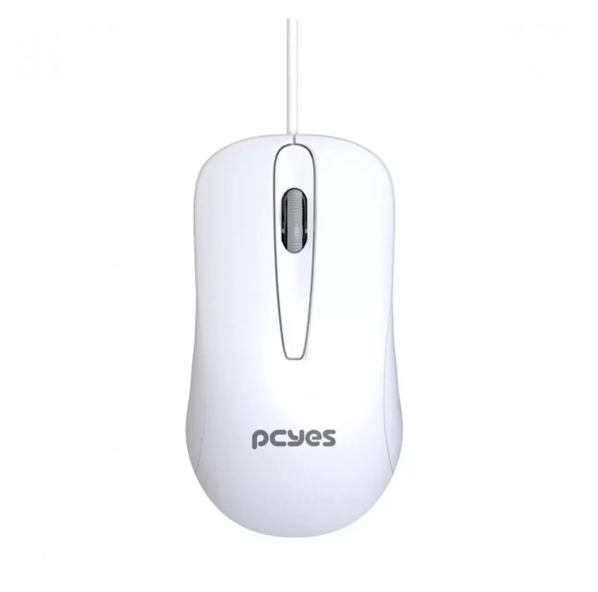 Kit Combo Soft Teclado + Mouse Usb 2M Branco - Pcosf2w - Abnt2 - Pcyes