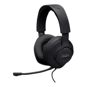 Fone Gamer Headset Jbl Quantum 100 / Com Fio - Preto