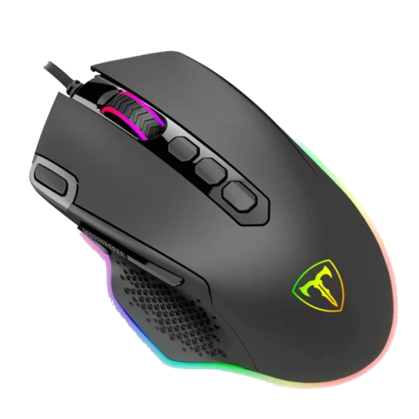 Mouse Gamer T-Dagger Bettle Rgb 8000 Dpi, 10 Botões, Preto