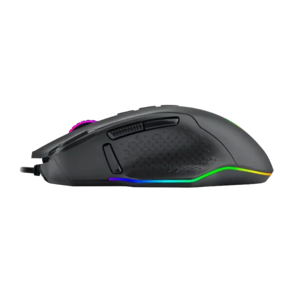 Mouse Gamer T-Dagger Bettle Rgb 8000 Dpi, 10 Botões, Preto