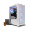 Gabinete Thermaltake Tt S200tg Argb Mid T. Tglass Snow White Com Fonte 650W Ca-3X2-65M6wz-00