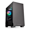 Gabinete Gamer Thermaltake S100tg, Vidro Temperado, Black, Matx, Com Fonte 600W, Com 1 Fan