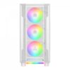 Gabinete Gamer Gamdias Athena M6 Wh Argb, Mid Tower, Vidro Temperado, Atx, White, Sem Fonte, Sem Fan