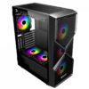 Gabinete Gamer Redragon Superion, Mid Tower, Vidro Temperado, Black, Atx, Sem Fonte, Sem Fan, Gc-Mb211