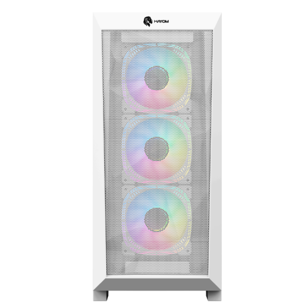 Gabinete Gamer Branco Gb1780 Full Tower 4 Fans Inclusos - Hayom