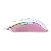 Mouse Gamer Redragon Storm Rgb Branco Com Rosa