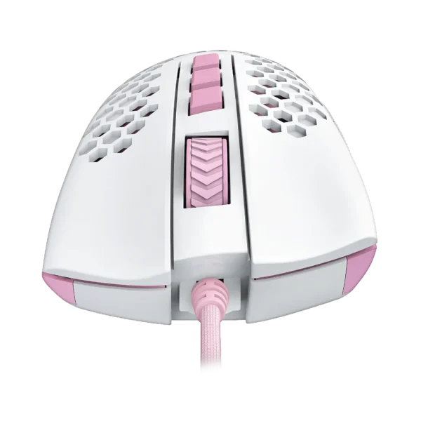 Mouse Gamer Redragon Storm Rgb Branco Com Rosa