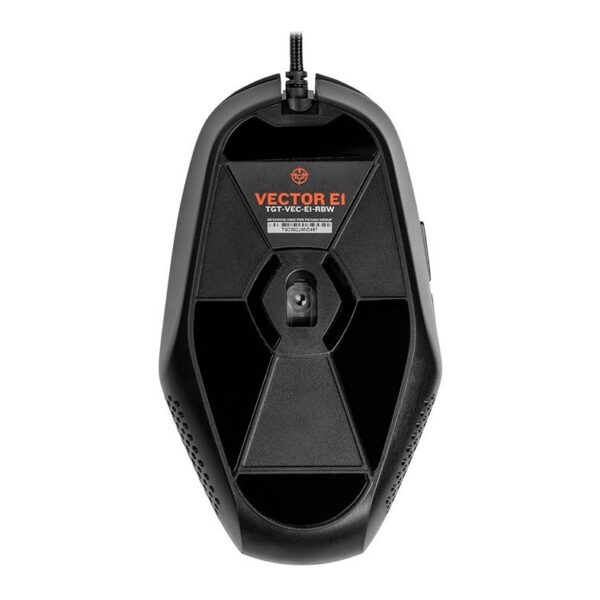 Mouse Gamer Tgt Vector E1, Rainbow Rgb, 6400Dpi, 6 Botoes, Preto, Tgt-Vec-E1-Rbw