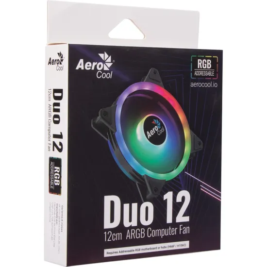 Cooler Fan Aerocool Duo 12 Argb