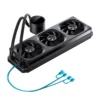 Water Cooler Premium Jonsbo Th-360 Black  Argb Tela Digital Preto
