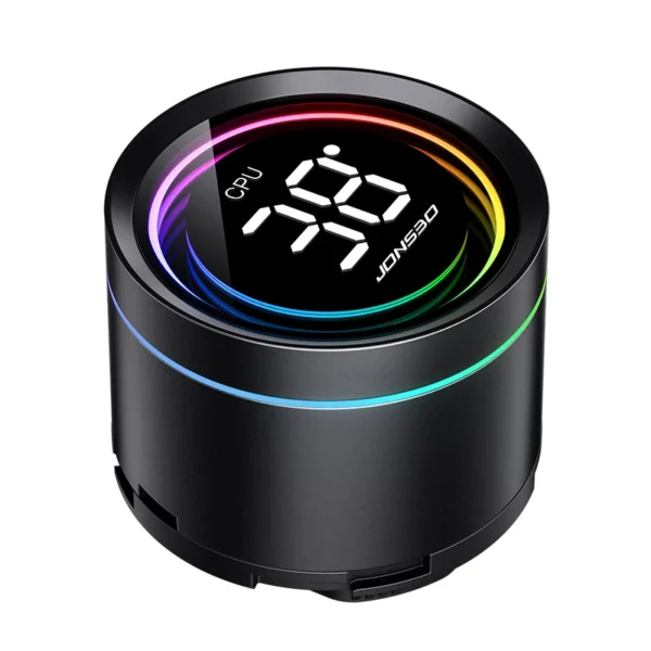 Water Cooler Premium Jonsbo Th-360 Black  Argb Tela Digital Preto
