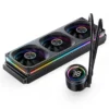 Water Cooler Premium Jonsbo Th-360 Black  Argb Tela Digital Preto