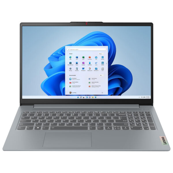 Notebook Lenovo Ideapad Slim 3 15Abr8 Amd Ryzen 7 5825U Tela Touch Fhd 15.6  / 16Gb De Ram / 512Gb Ssd / Win11home - Artic Cinza (Inglês)