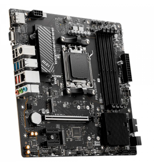 Placa Mãe Msi Pro B650m-P Socket Am5 / Vga / Ddr5