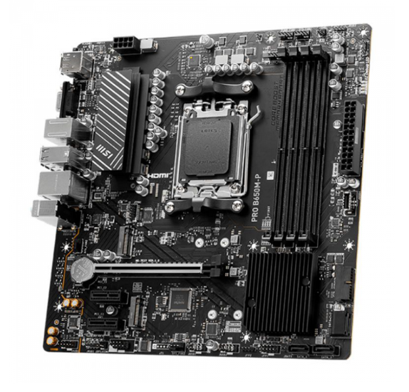 Placa Mãe Msi Pro B650m-P Socket Am5 / Vga / Ddr5