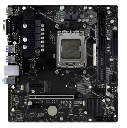 Placa Mãe Biostar A620mh Aurora Socket Am5 / Vga / Ddr5