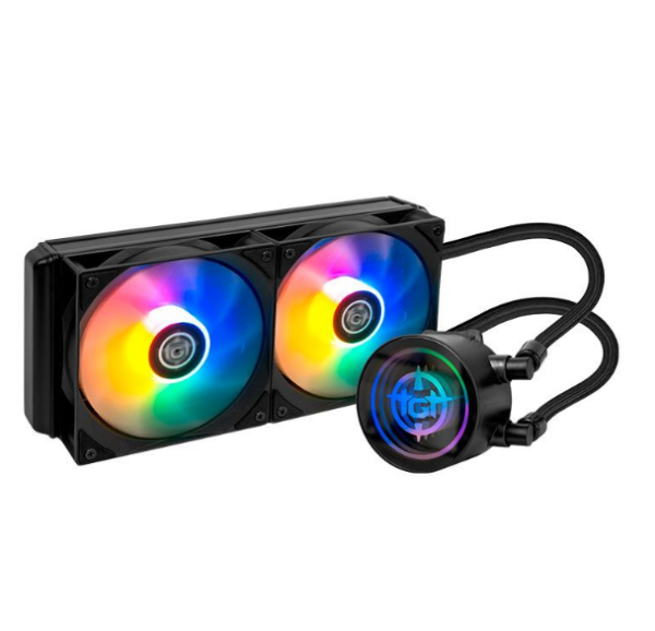 Water Cooler Tgt Spartel V2, Rainbow, 240Mm, Preto, Tgt-Splv240-Bk01
