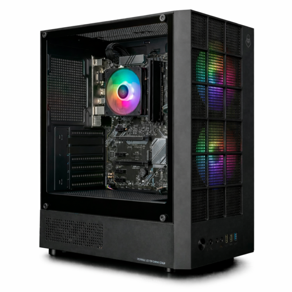Pc Gamer Unica Prime , Amd Ryzen 5 5600Gt, 16Gb Ddr4, Ssd Sata 240Gb, Gabinente Grimore 2 Fans Inclusa