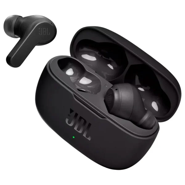 Fone De Ouvido Jbl Wave 200 Tws / Bluetooth - Preto