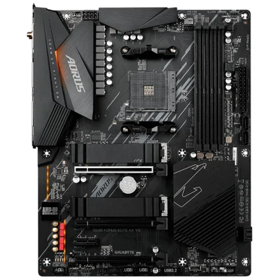 Placa Mãe Gigabyte B550 Aorus Elite Ax V2 Socket Am4 / Ddr4