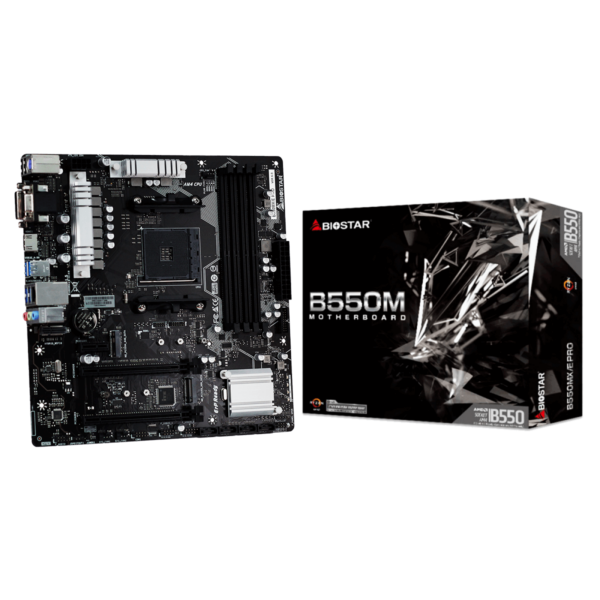 Placa Mãe Biostar B550mx/E Pro Socket Am4 / Vga / Ddr4