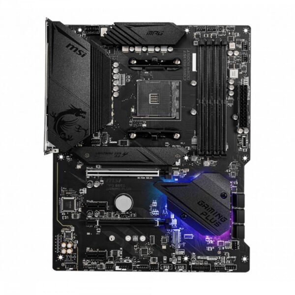 Placa Mãe Msi Mpg B550 Gaming Plus Rgb Socket Am4 / Ddr4
